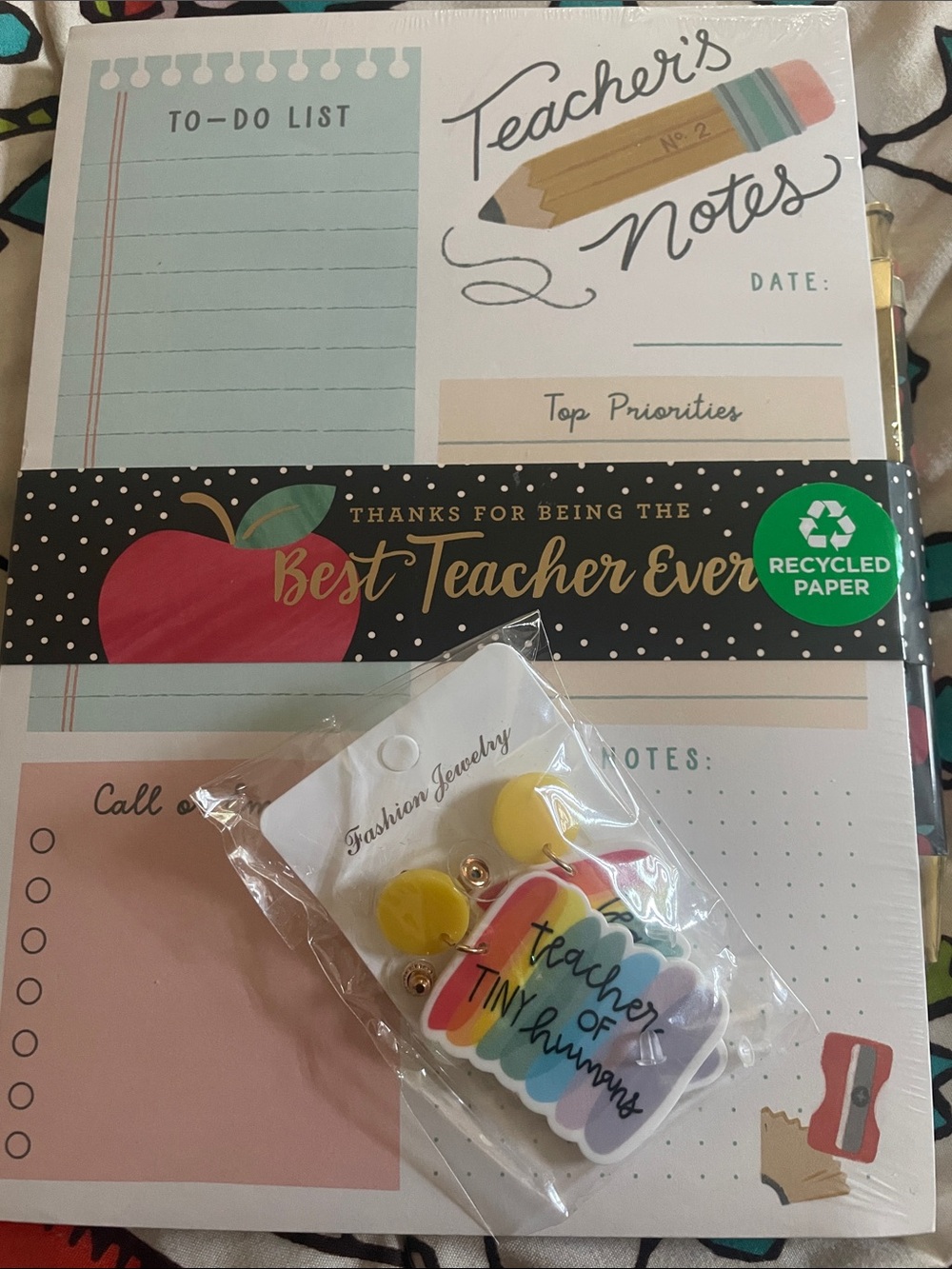 Teacher's Notes Notepad - Best Teacher Ever
